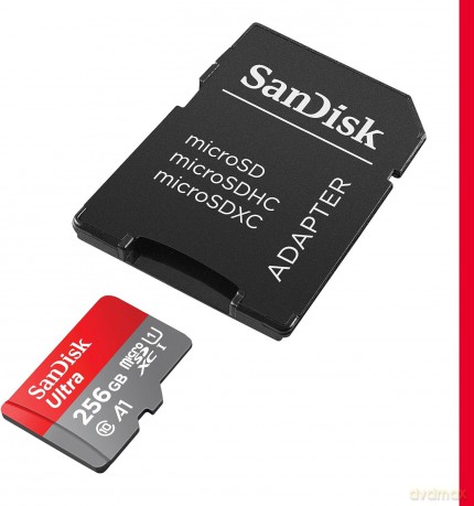 Ultra microSDXC 256GB 150MB/s A1 + Adapter SD