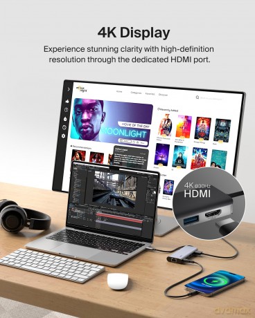 USB-C 6-1 Multiport Adapter