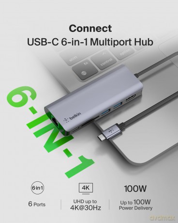 USB-C 6-1 Multiport Adapter