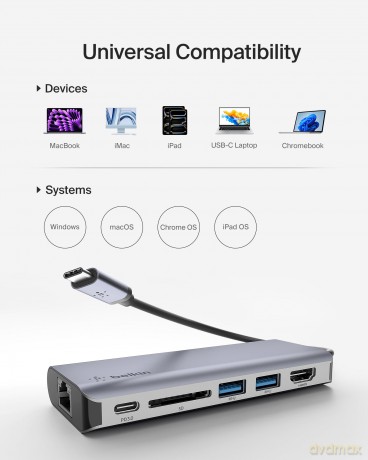 USB-C 6-1 Multiport Adapter