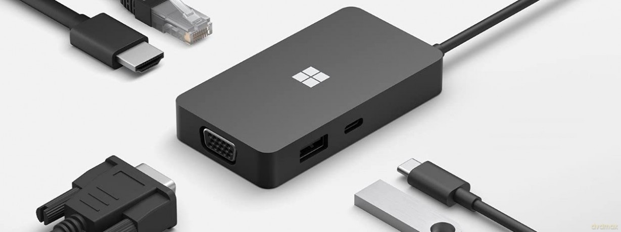 USB-C Travel Hub Commercial Black 1E4-00003