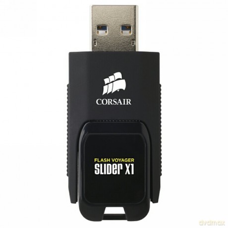 VOYAGER Slider X1 128GB USB3.0 Capless Design, Read 130MBs, Plug and Play