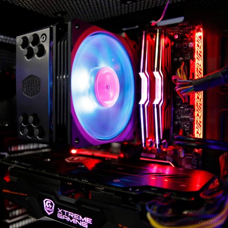 Wentylator CPU Hyper 212 RGB Black Edition z LGA1700