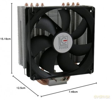 Wentylator Cpu Lc-Cc-120 Multi-Socket 180W 1400Rpm Pwm Aluminium + Miedź 55 Cfm