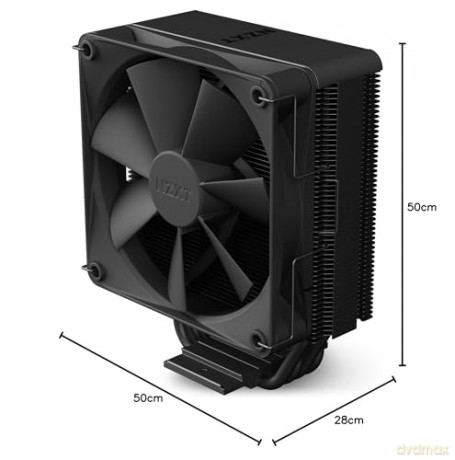 Wentylator CPU T120 Czarny