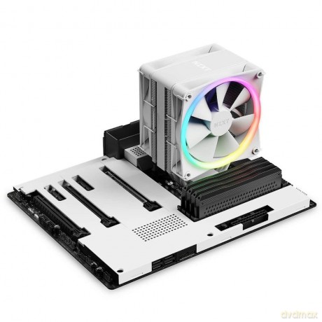 Wentylator CPU T120 RGB Biały