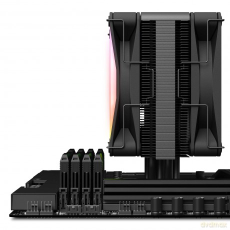 Wentylator CPU T120 RGB Czarny