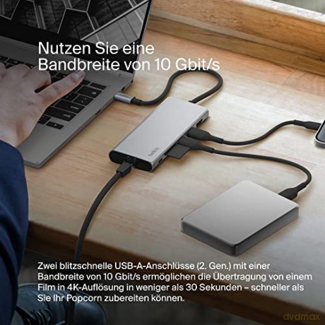 Wieloportowy koncentrator USB-C 7 w 1
