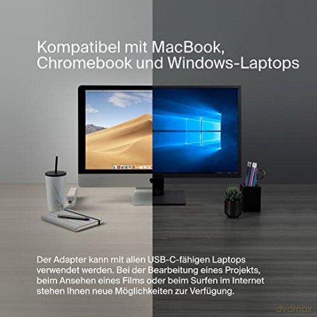 Wieloportowy koncentrator USB-C 7 w 1