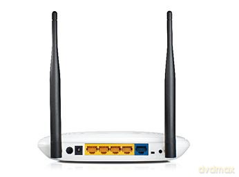 WR841N router xDSL WiFi N300 (2.4GHz) 1xWAN 4x10/100 LAN 2x5dBi (SMA)