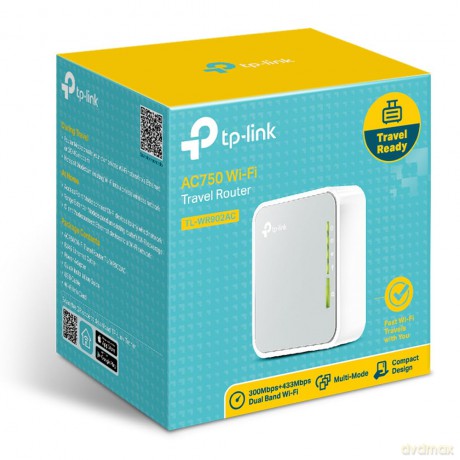 WR902AC router WiFi AC750 1xWAN/LAN 1USB