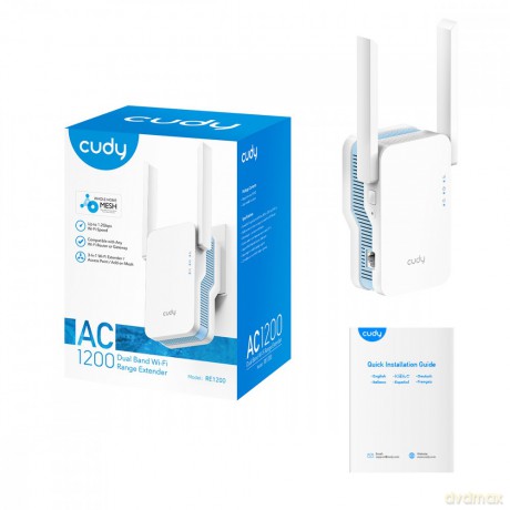 Wzmacniacz sygnału WiFi RE1200 Mesh AC1200