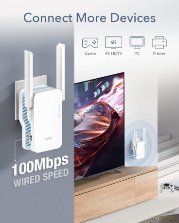 Wzmacniacz sygnału WiFi RE1200 Mesh AC1200