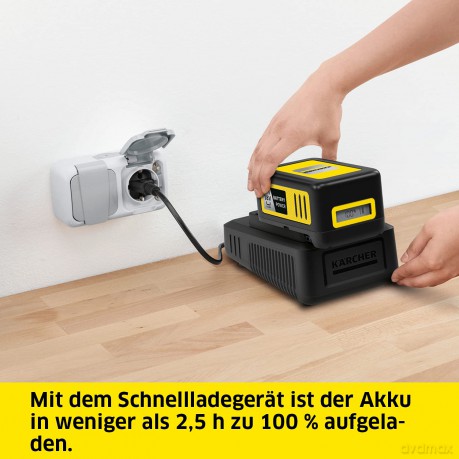 Zestaw: akumulator i Ładowarka 18/50 2.445-063.0