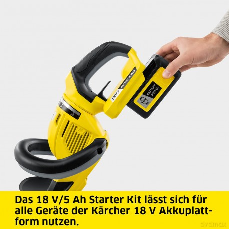 Zestaw: akumulator i Ładowarka 18/50 2.445-063.0