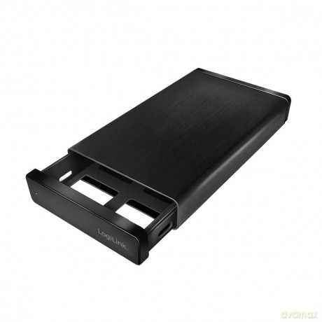 Zewnętrzna obudowa HDD 3.5 cala, SATA, USB3.0, Czarna Aluminiowa