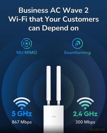 Zewnętrzny Punkt dostępu RE1200 Outdoor WiFi Repeater AC1200 Wzmacniacz WiFi