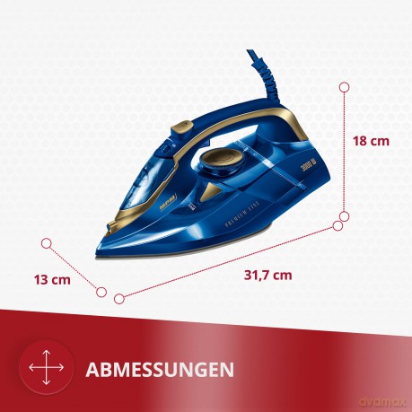 Żelazko ze stopą ceramiczną MZE-24/G