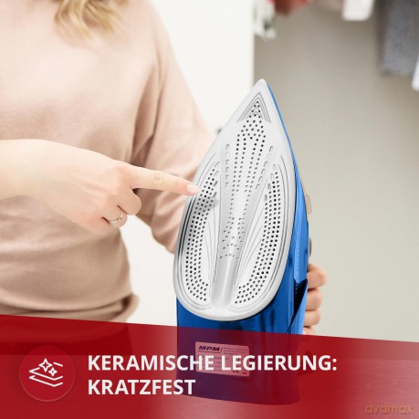 Żelazko ze stopą ceramiczną MZE-24/G