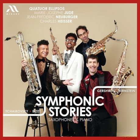 Quatuor Ellipsos Marie-Josephe Jude Jean-Frederic Neuburger Charles Heisser: Symphonic Stories (digipack) [CD]