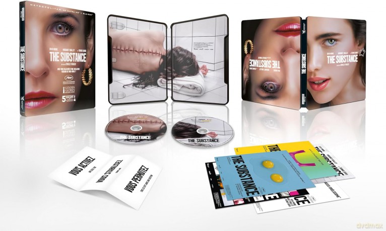 The Substance (Substancja) (steelbook) [Blu-Ray 4K]+[Blu-Ray]