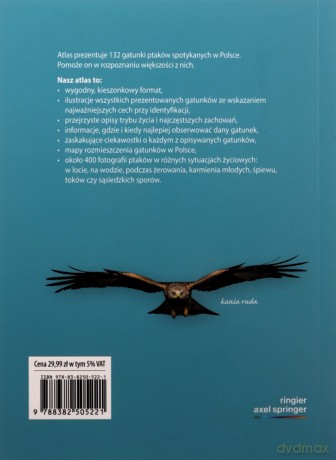 Atlas Ptaków Polski - Magdalena Janiszewska, Radosław Włodarczyk [KSIĄŻKA]