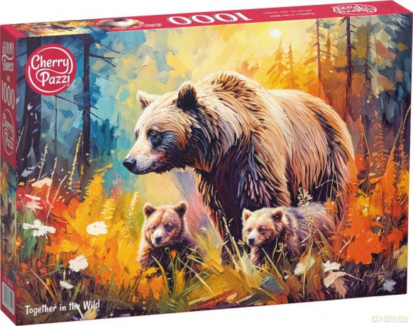 CHERRYPAZZI 1000 el. Together in the Wild 31124 [PUZZLE]