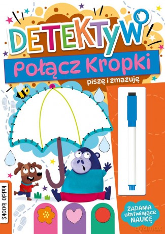 Detektyw. Połącz kropki. Piszę i zmazuję - Opracowanie zbiorowe [KSIĄŻKA]