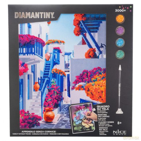 Diamentowa mozaika Niebieskie Balkony