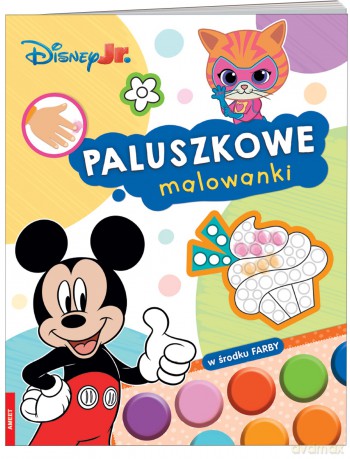 Disney Junior Paluszkowe malowanki PAL-9101 - Oparcowanie zbiorowe [KSIĄŻKA]