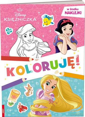 Disney Księżniczka koloruję FB-9102 - Opracowanie zbiorowe [KSIĄŻKA]