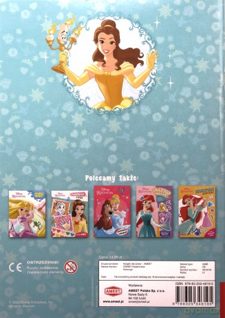 Disney Księżniczka koloruję FB-9102 - Opracowanie zbiorowe [KSIĄŻKA]