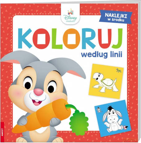 Disney Maluch koloruj według linii COLN-9201 - Opracowanie zbiorowe [KSIĄŻKA]