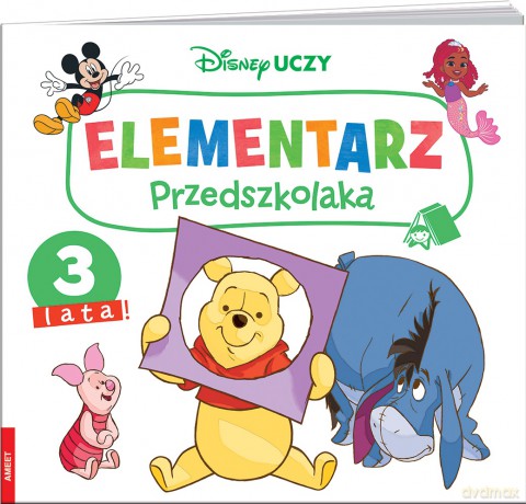 Disney uczy Elementarz przedszkolaka 3 lata UEP-9308 - Opracowanie zbiorowe [KSIĄŻKA]