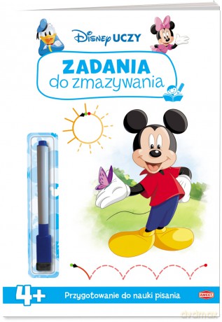 Disney uczy Zadania do zmazywania Miki UPTC-9309 - Opracowanie zbiorowe [KSIĄŻKA]