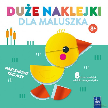Duże naklejki dla maluszka. Kaczuszka 3+ - Opracowanie zbiorowe [KSIĄŻKA]