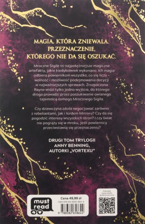 Jak nakazuje ciemność. Mroczne Sigile (Tom 2) - Anna Benning [KSIĄŻKA]