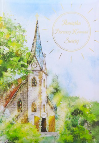 Książeczka pamiątka Pierwszej Komunii Świętej [KSIĄŻKA]