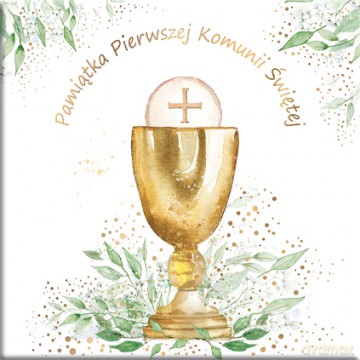 Książeczka pamiątka Pierwszej Komunii Świętej [KSIĄŻKA]