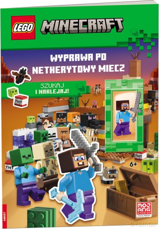 Lego Minecraft Wyprawa po Netherytowy Miecz MSF-5201 - Opracowanie zbiorowe [KSIĄŻKA]