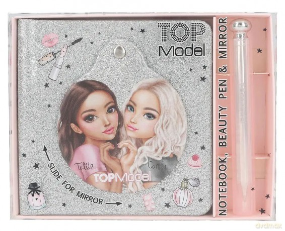 Notes z lusterkiem i długopisem Top Model 13174A