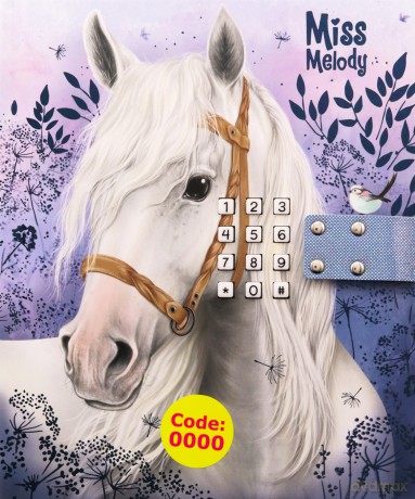 Pamiętnik grający na kod Miss Melody 13237A
