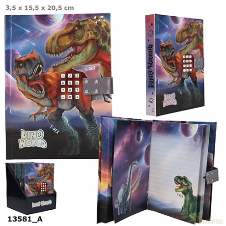Pamiętnik na kod Dino World 13581A