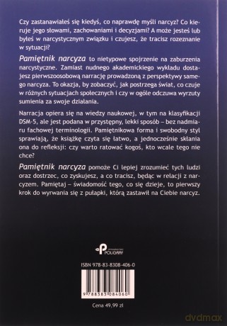Pamiętnik narcyza - Anna Kossakowska [KSIĄŻKA]