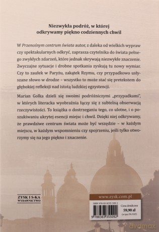 Przenośnie centrum świata. Przypadki podróżne - Marian Golka [KSIĄŻKA]