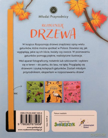 Rozpoznaję drzewa. Młodzi przyrodnicy - Patrycja Zarawska [KSIĄŻKA]