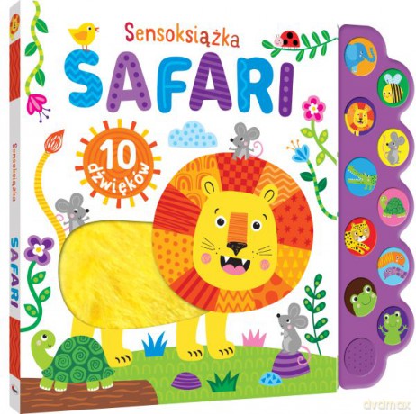 Safari. Sensoksiążka dźwiękowa - Elżbieta Korolkiewicz [KOMIKS]