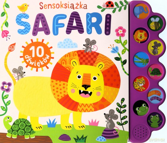 Safari. Sensoksiążka dźwiękowa - Elżbieta Korolkiewicz [KOMIKS]