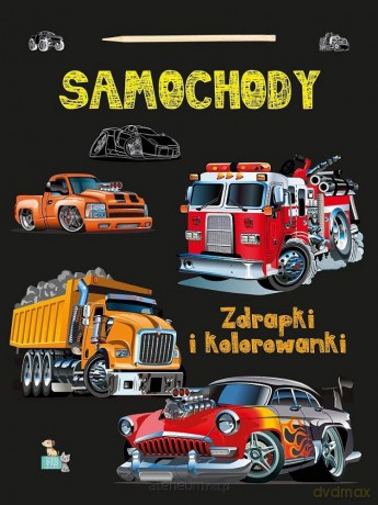 Samochody. Zdrapki i kolorowanki - Opracowanie zbiorowe [KSIĄŻKA]