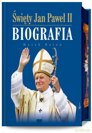 Święty Jan Paweł II Biografia (ilustrowane brzegi) - Marek Balon [KSIĄŻKA]